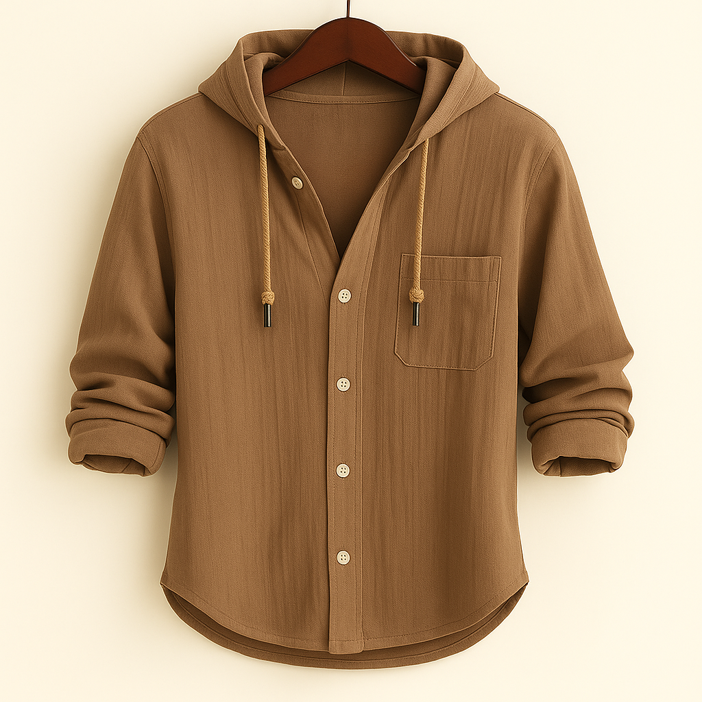 Lorenzo™ | Chemise à Capuche en Coton Premium