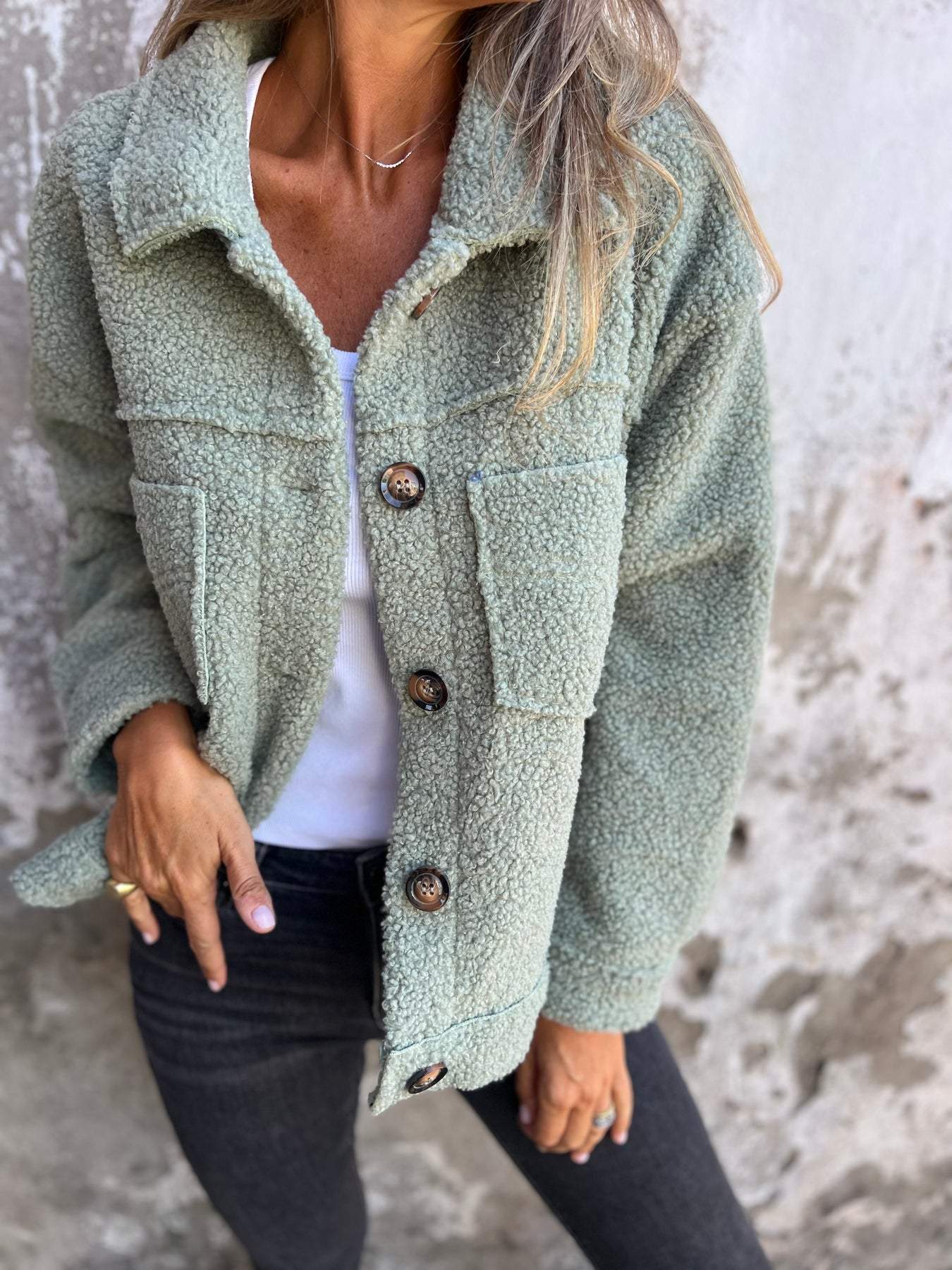 Camille™ | Veste teddy