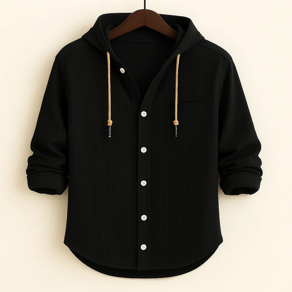 Lorenzo™ | Chemise à Capuche en Coton Premium