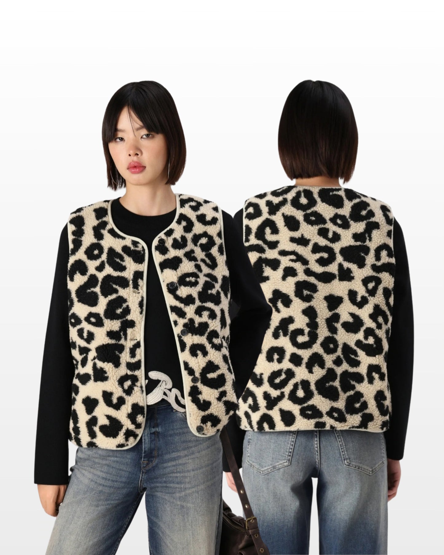 Rozane™ | Cardigan Imprimé Léopard