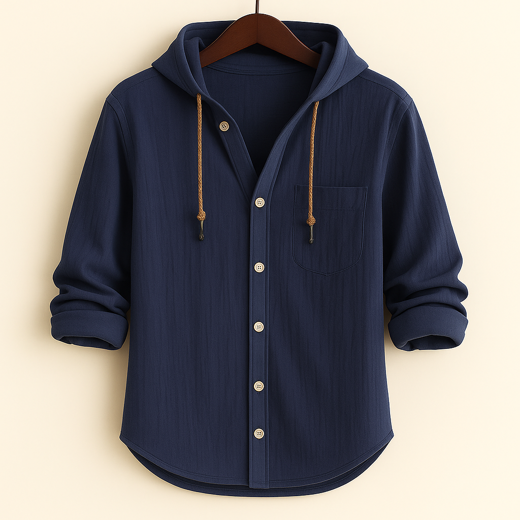 Lorenzo™ | Chemise à Capuche en Coton Premium