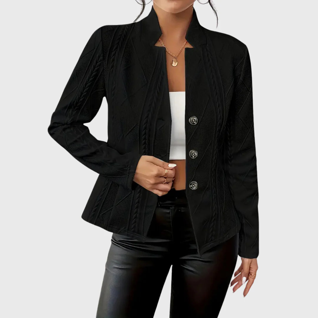 Isabelle™ | Blazer mi-saison — toucher doux, ligne nette, chic sans effort