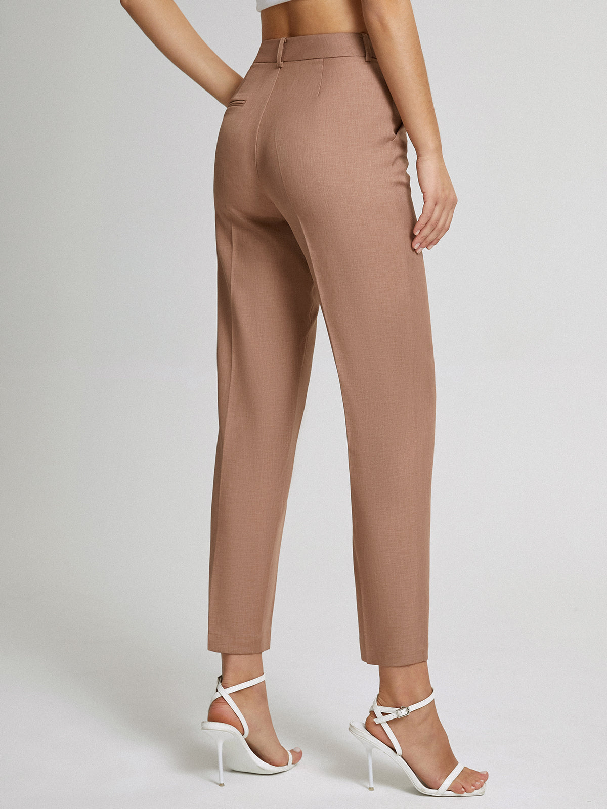 Edith™I Pantalon élegant taille haute