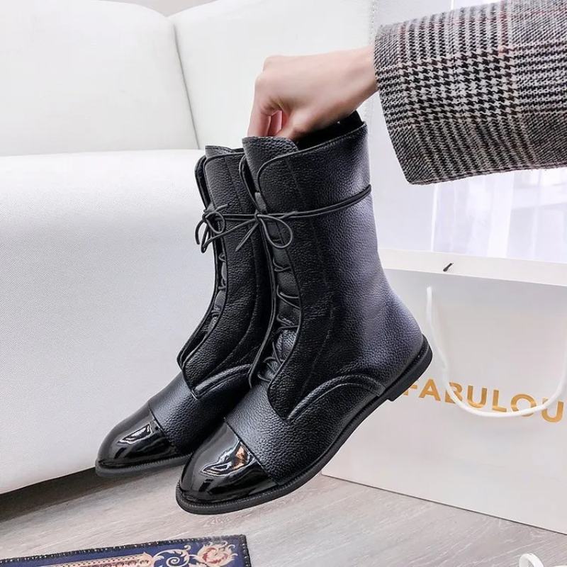 Annah™ | Bottines en simili-cuir — allure sûre, confort qui rassure