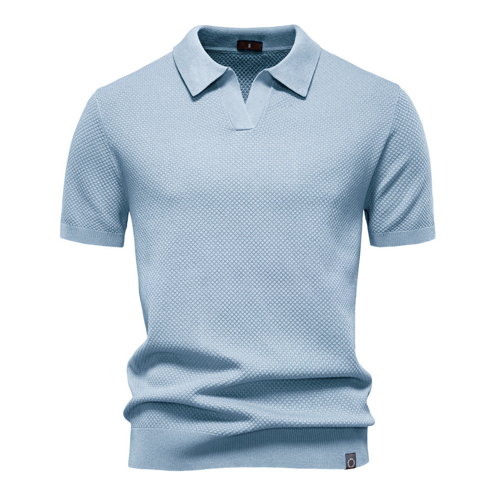 Noah™ | Polo texturé à col ouvert