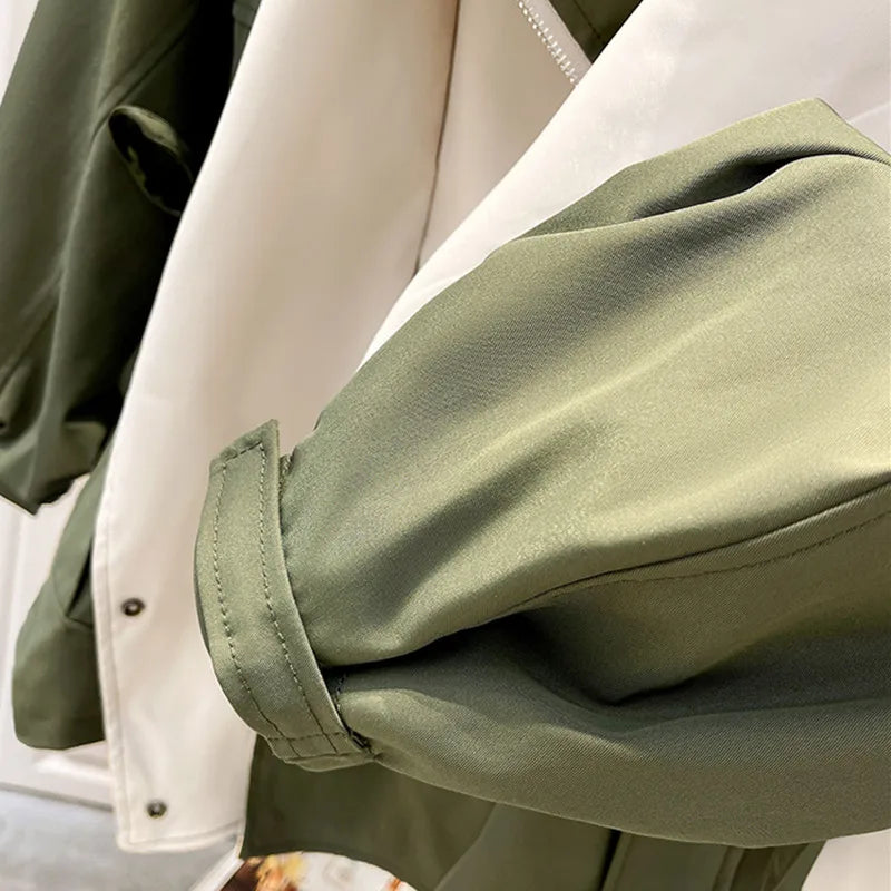 Fiore™ | Veste coupe-vent imperméable — douce au toucher, taille ajustable, chic par tous les temps