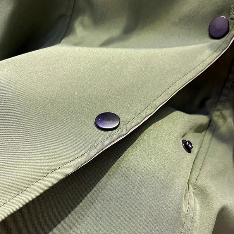 Fiore™ | Veste coupe-vent imperméable — douce au toucher, taille ajustable, chic par tous les temps