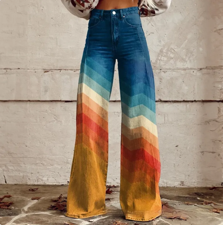 Sienna™ | Pantalon boho à jambes larges — fluide, aérien, ultra-confort