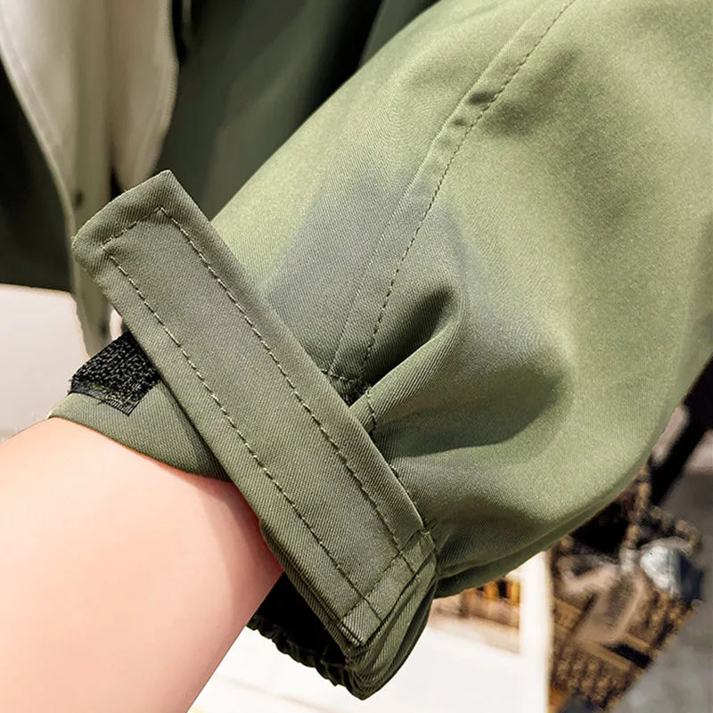 Fiore™ | Veste coupe-vent imperméable — douce au toucher, taille ajustable, chic par tous les temps