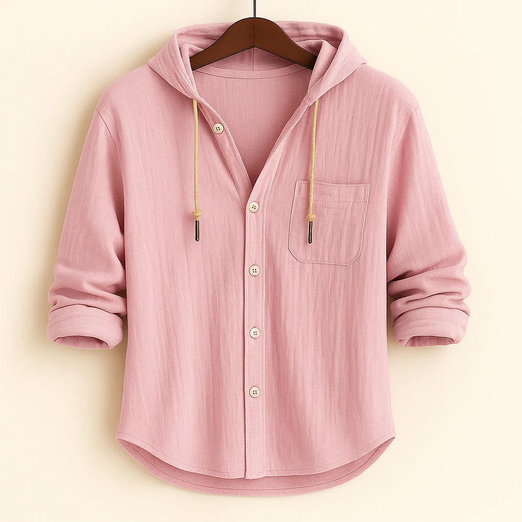 Lorenzo™ | Chemise à Capuche en Coton Premium