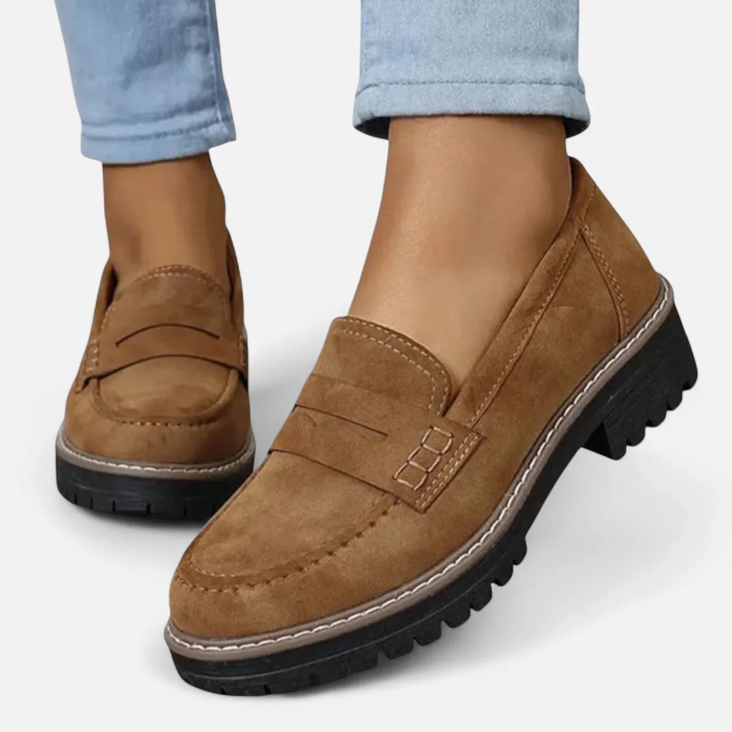 Inès™ | Mocassins Orthopédiques à Semelle Antidérapante