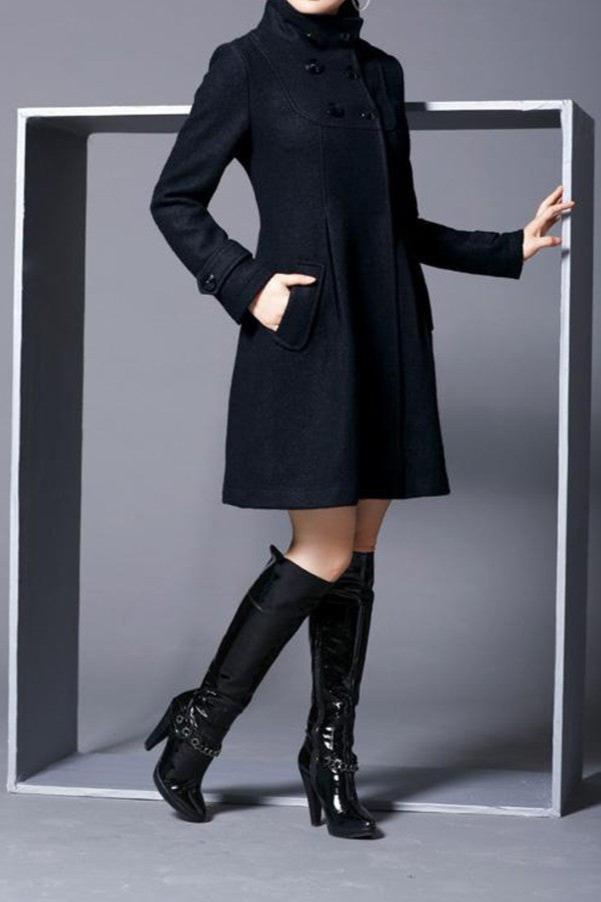 Élina™ | Manteau châle à capuche — laine douce, chaleur enveloppante, élégance sans effort