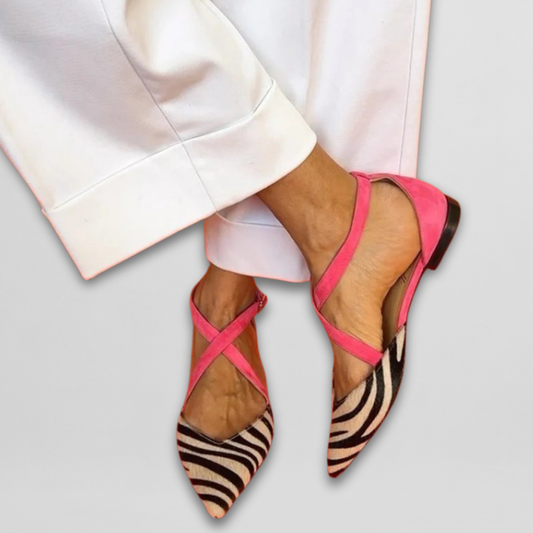 Vanessa™ | Ballerines Élégantes avec Bandes Raffinées