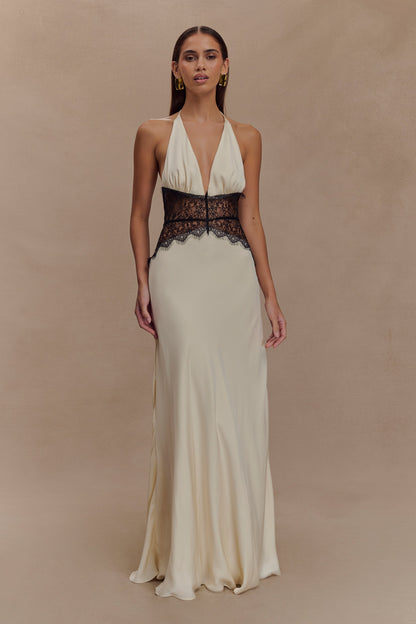 Nelle™| Robe Maxi Dentelle Élégante