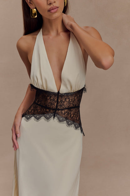 Nelle™| Robe Maxi Dentelle Élégante