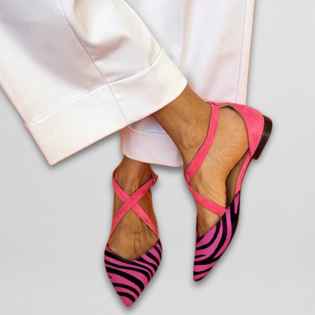 Vanessa™ | Ballerines Élégantes avec Bandes Raffinées