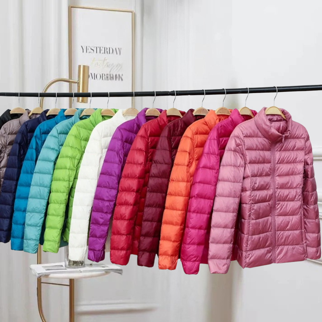 Elin™ | Doudoune Ultralégère & Imperméable — Chaleur sûre, esprit tranquille