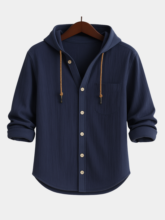 Lorenzo™ | Chemise à Capuche en Coton Premium