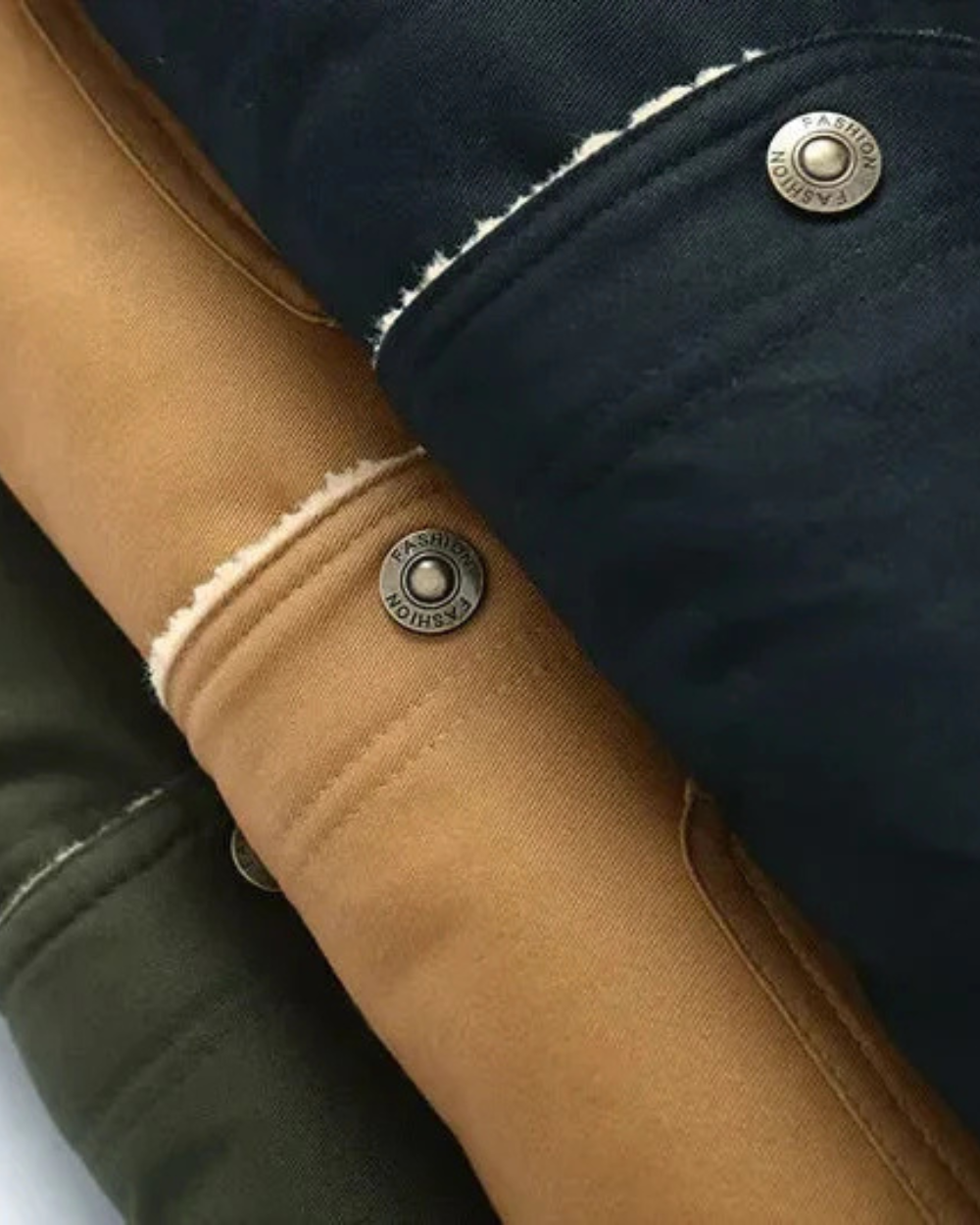 Ugo™ | Veste doublée sherpa — chaleur authentique & style décontracté