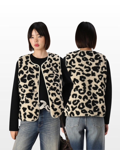 Rozane™ | Cardigan Imprimé Léopard