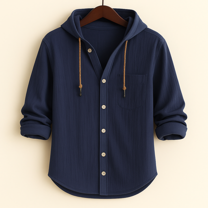 Lorenzo™ | Chemise à Capuche en Coton Premium