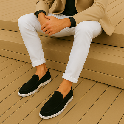 Luca™ | Mocassins en suède premium