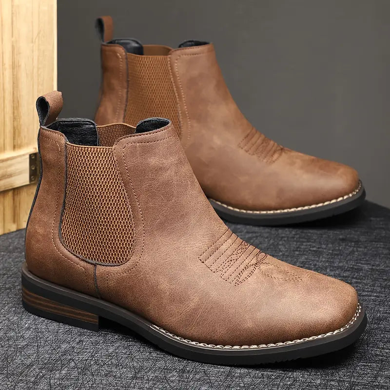 Laurent™ | Bottines Chelsea — élégance intemporelle & confort au quotidien