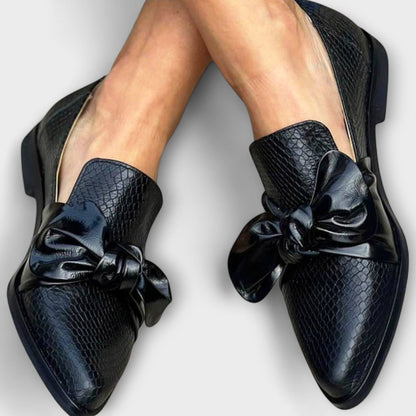 Colette™ | Mocassins à Nœud Texturé