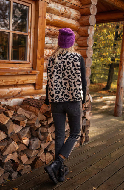Rozane™ | Cardigan Imprimé Léopard