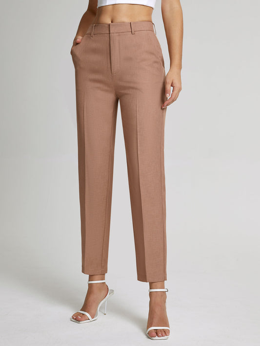 Edith™I Pantalon élegant taille haute