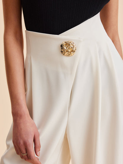 Carolien™ I Pantalon taille haute élégant