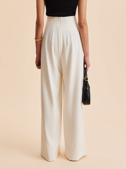 Carolien™ I Pantalon taille haute élégant