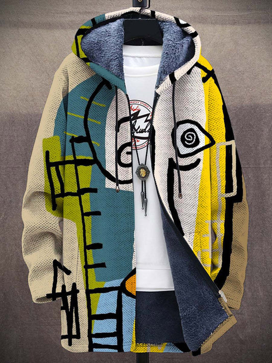 Bindi™ | Veste à capuche artistique — polaire douce, chaleur enveloppante, couleurs vibrantes