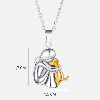 Leonora™ | Collier pendentif chien — un lien d’amour à garder près du cœur