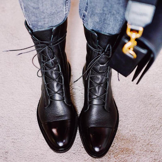 Annah™ | Bottines en simili-cuir — allure sûre, confort qui rassure