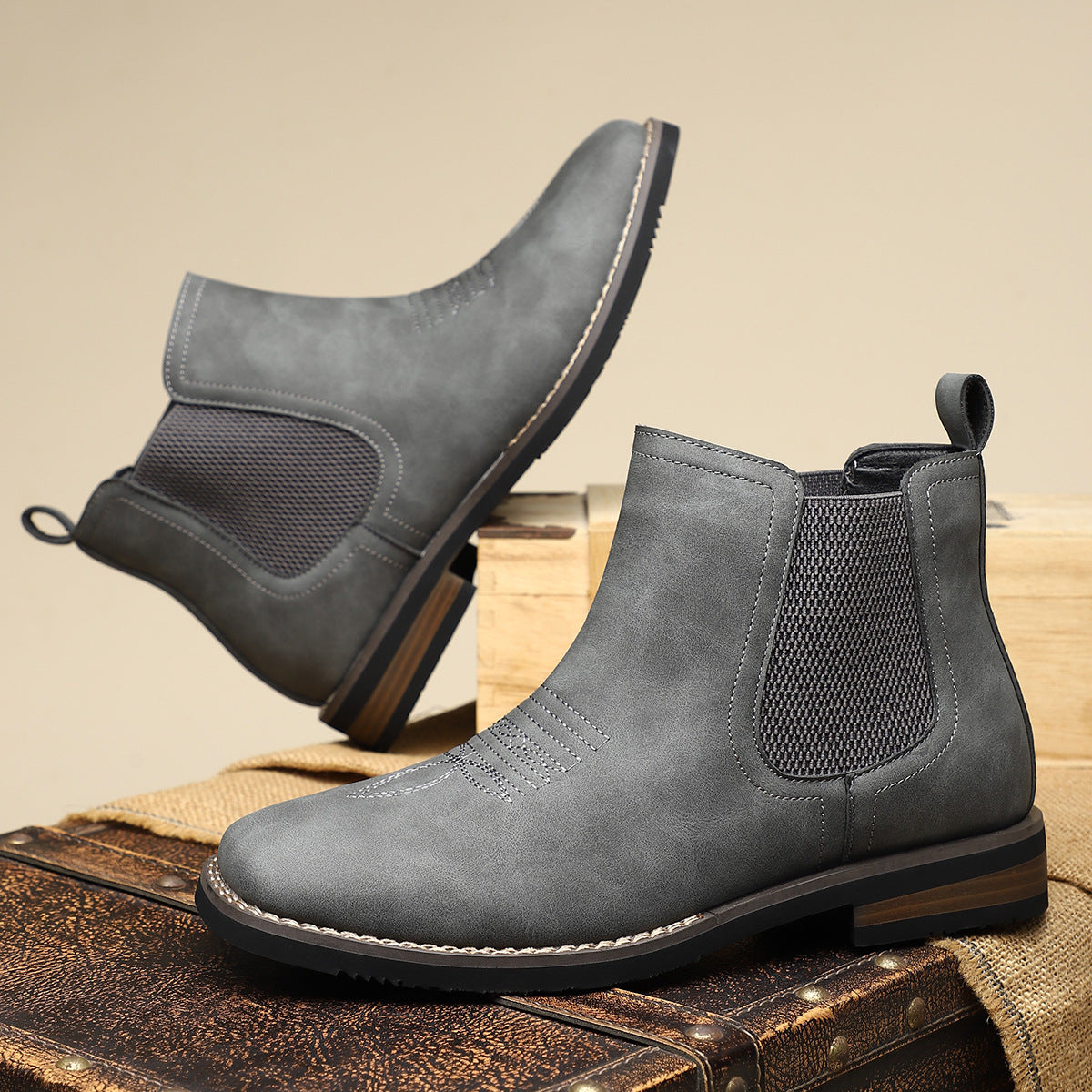 Laurent™ | Bottines Chelsea — élégance intemporelle & confort au quotidien