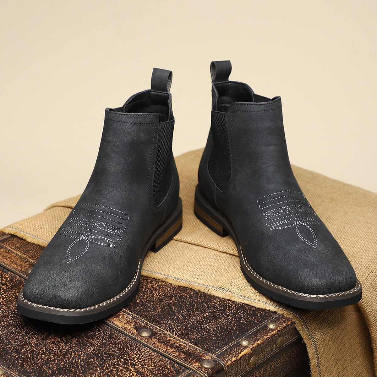 Laurent™ | Bottines Chelsea — élégance intemporelle & confort au quotidien