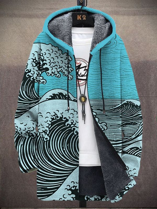 Nalha™ | Veste à capuche artistique — polaire douce, chaleur enveloppante, couleurs vibrantes