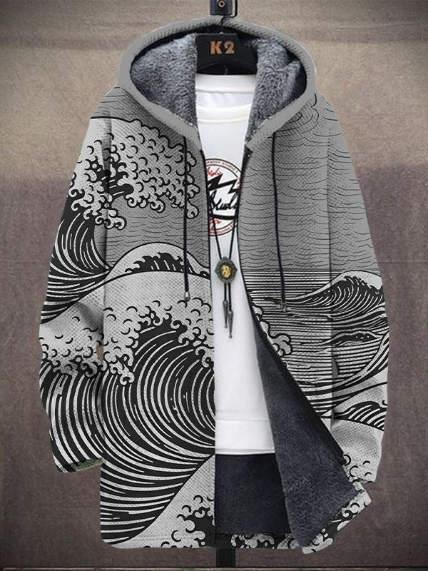 Nalha™ | Veste à capuche artistique — polaire douce, chaleur enveloppante, couleurs vibrantes