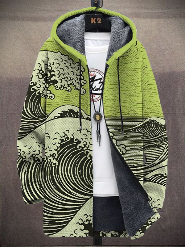 Nalha™ | Veste à capuche artistique — polaire douce, chaleur enveloppante, couleurs vibrantes
