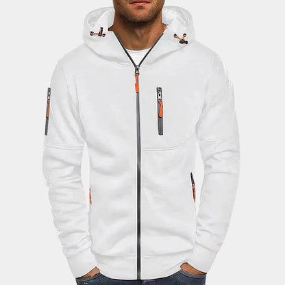 Nathan™ | Sweat à capuche zippé — doux, respirant, prêt pour tout