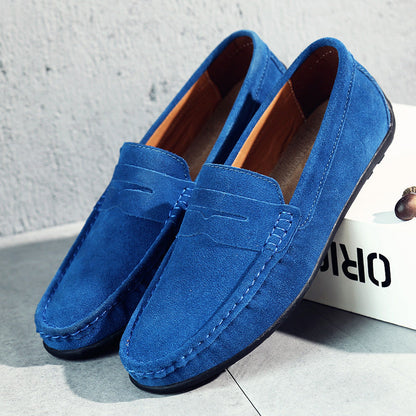 Adrien™ | Mocassins en suède vintage