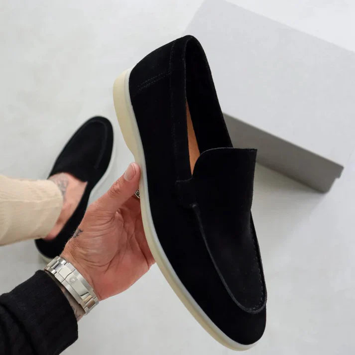 Luca™ | Mocassins en suède premium