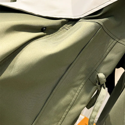 Fiore™ | Veste coupe-vent imperméable — douce au toucher, taille ajustable, chic par tous les temps