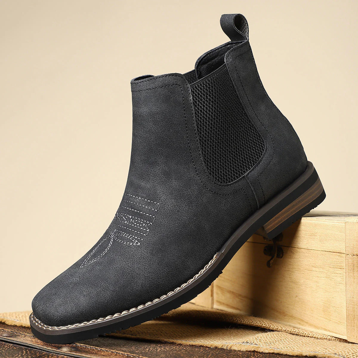 Laurent™ | Bottines Chelsea — élégance intemporelle & confort au quotidien
