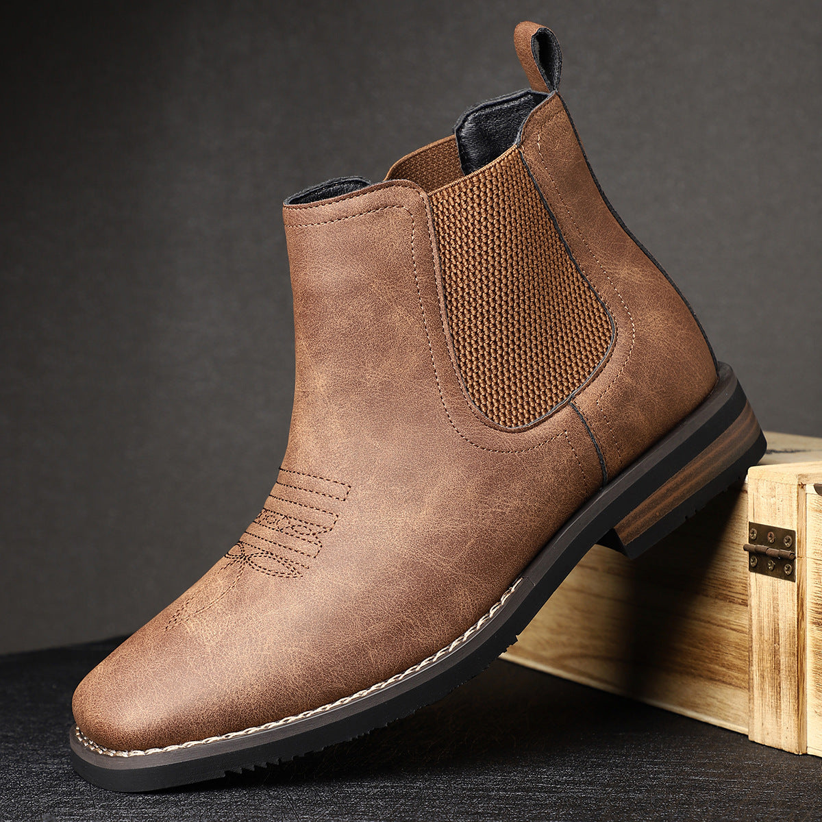 Laurent™ | Bottines Chelsea — élégance intemporelle & confort au quotidien