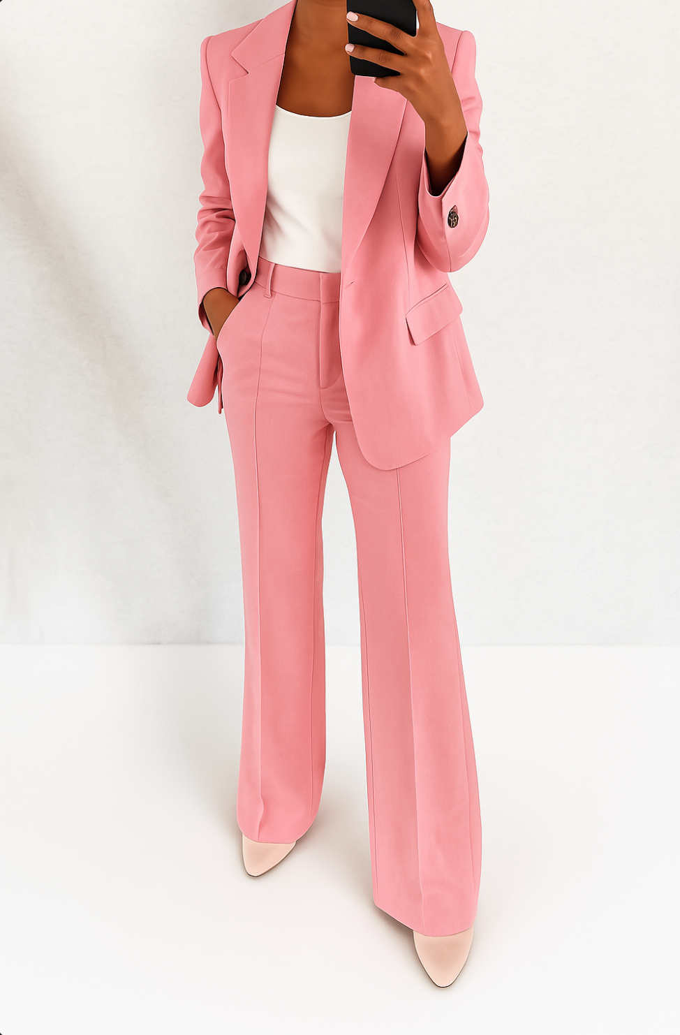 Corali™ | Tailleur deux-pièces — ligne affûtée, douceur premium, allure parisienne