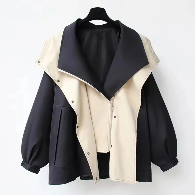 Fiore™ | Veste coupe-vent imperméable — douce au toucher, taille ajustable, chic par tous les temps