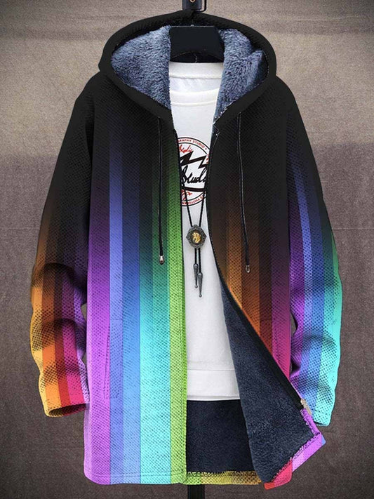 Tasma™ | Veste à capuche artistique — polaire douce, chaleur enveloppante, couleurs vibrantes