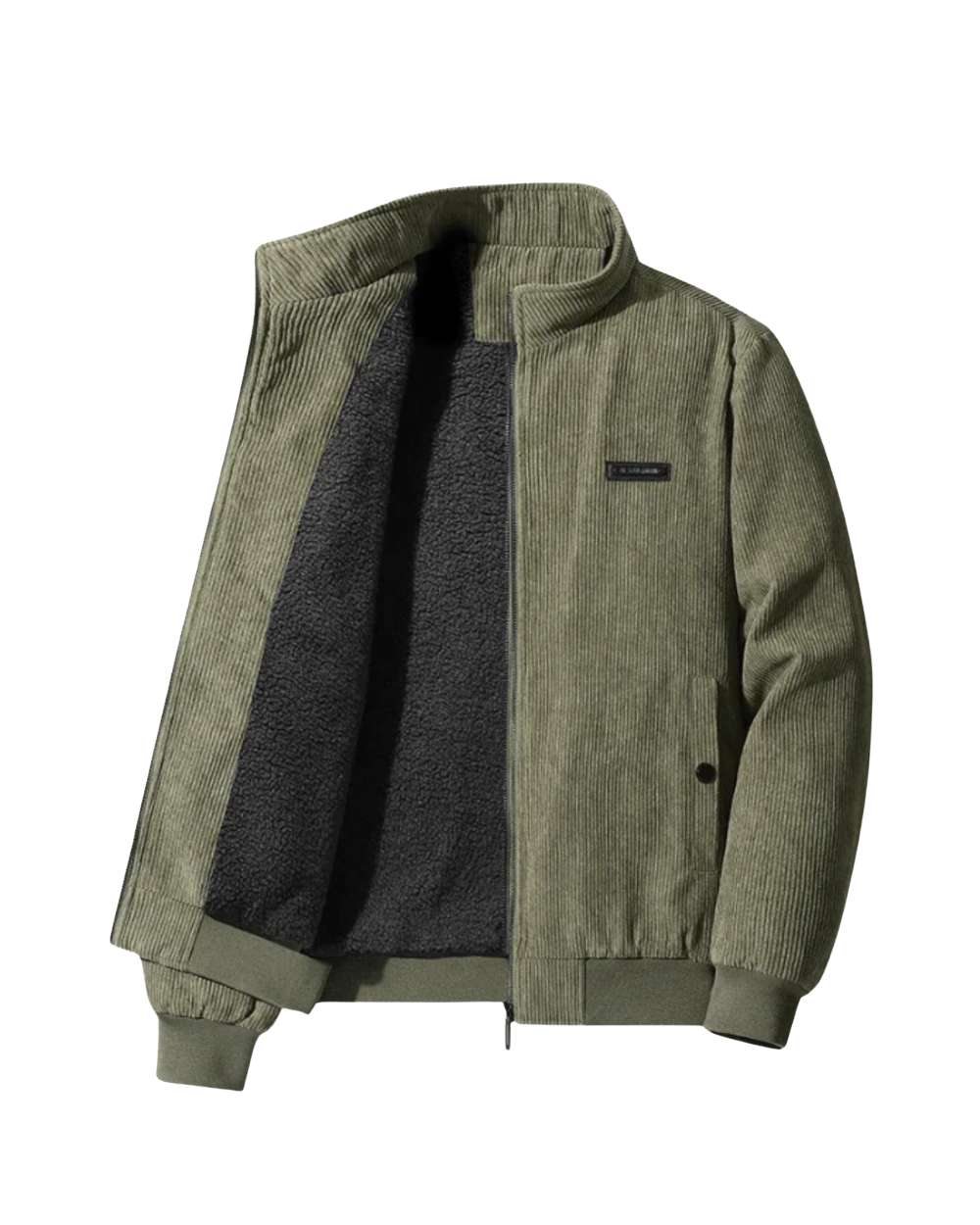 Olivier | Veste matelassée en velours côtelé, chaleur, élégance et confiance